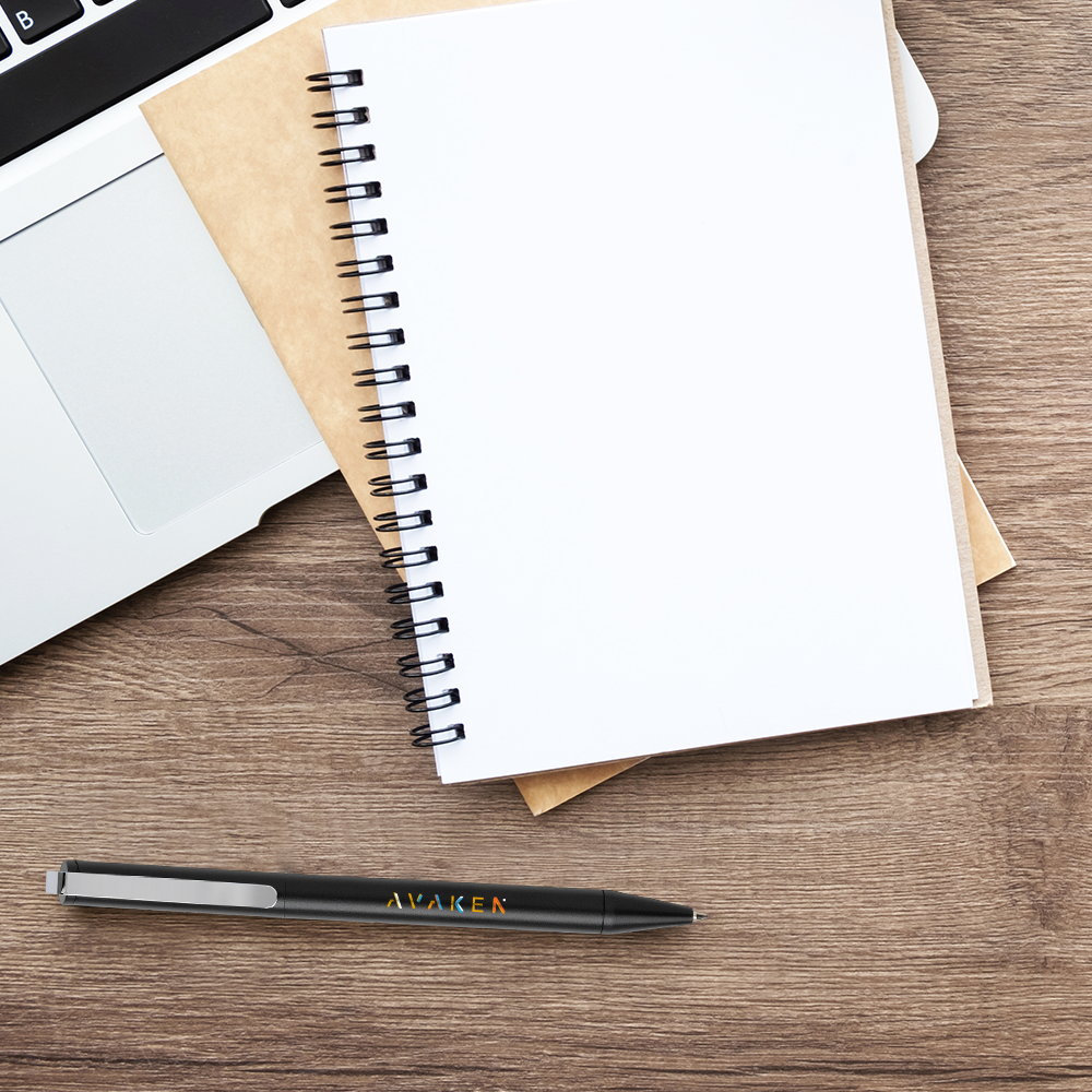 Stylo en aluminium recyclé Xavi – Image 7