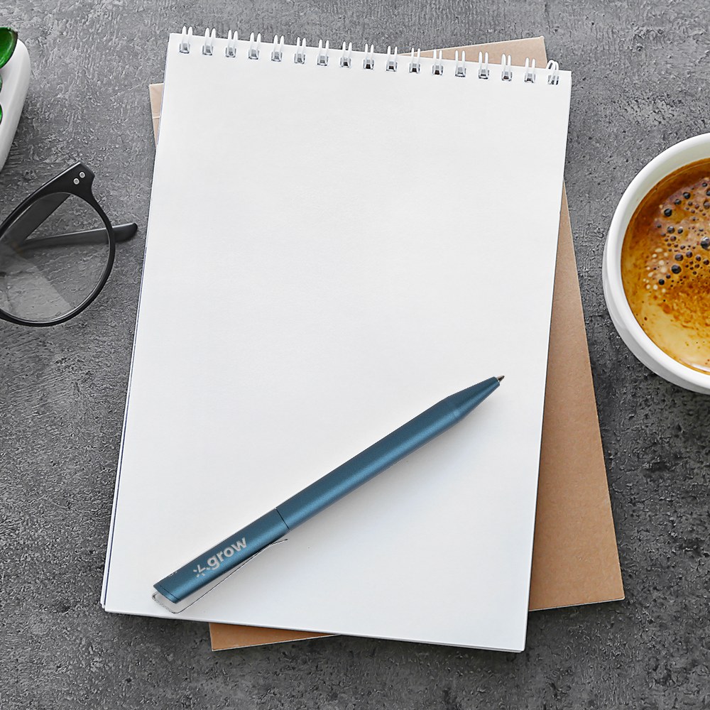 Stylo en aluminium recyclé Xavi – Image 6