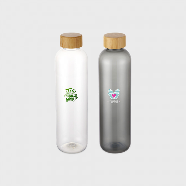 Bouteille en plastique recyclé Ziggs 1000 ml