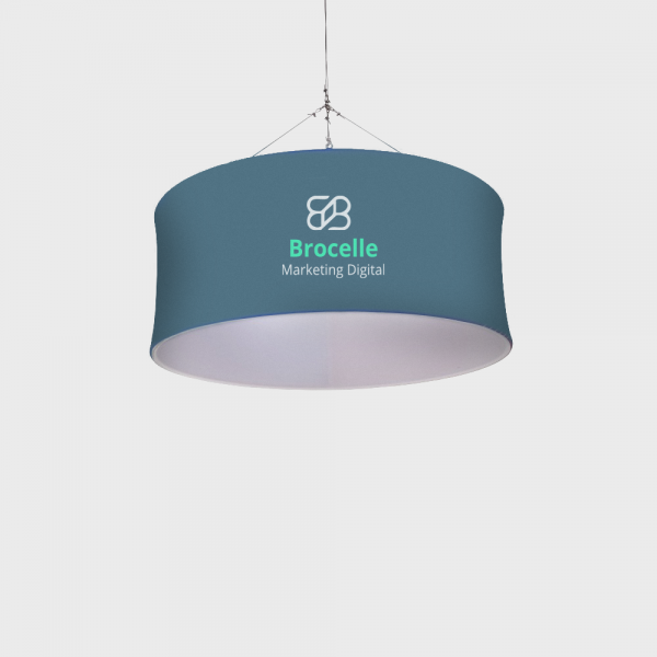 Enseigne suspendue ronde
