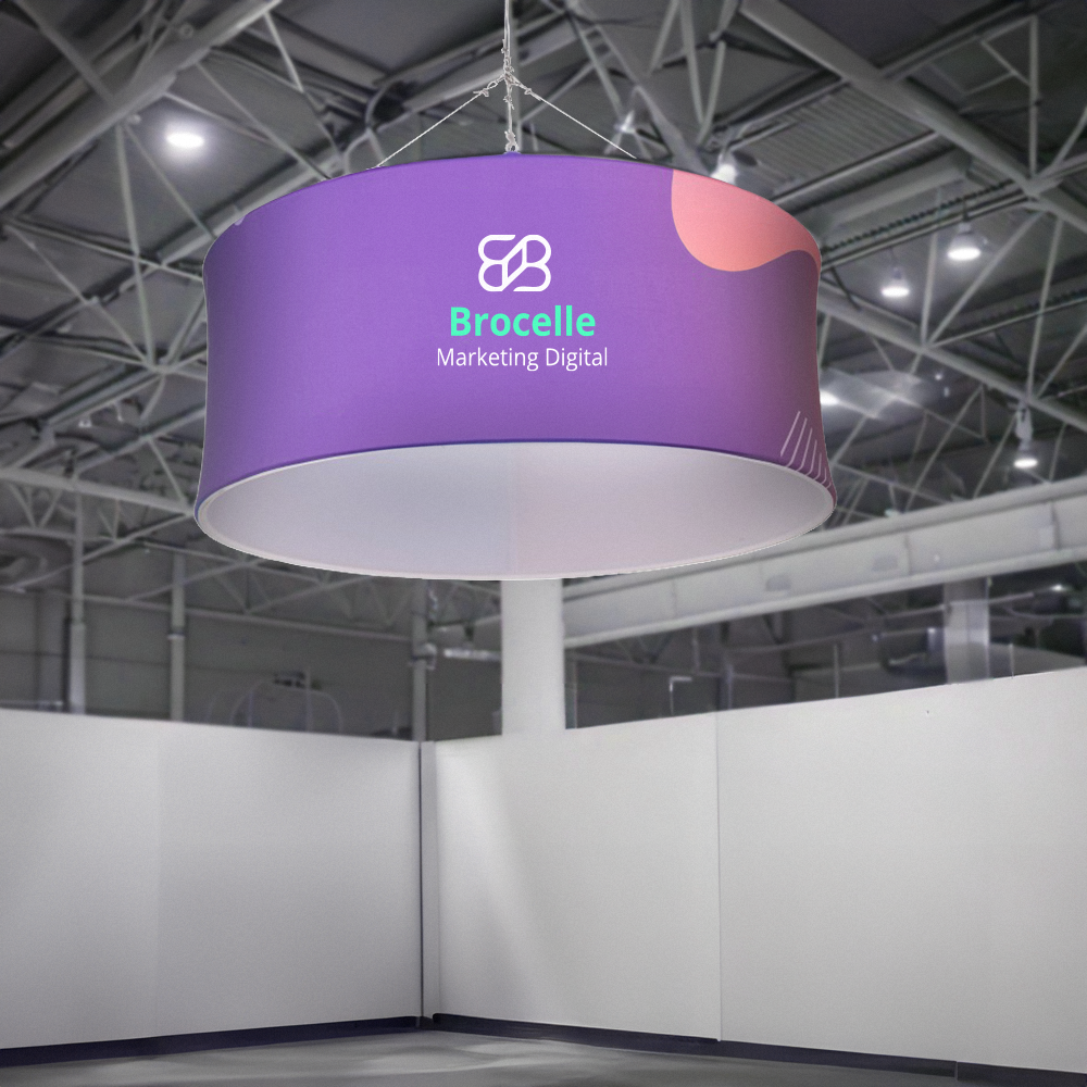 Enseigne suspendue ronde – Image 4