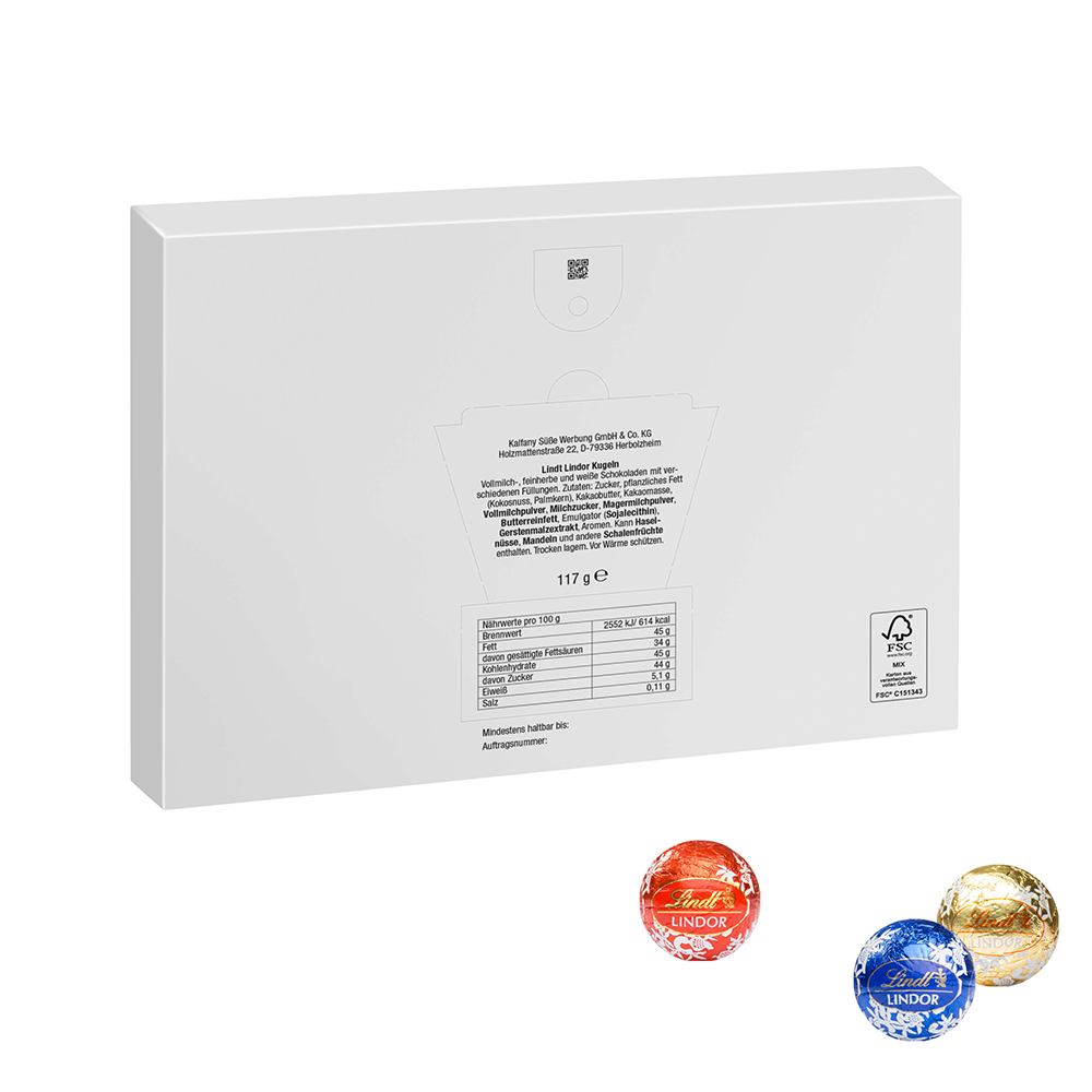 Calendrier de l'Avent Truffes Lindor