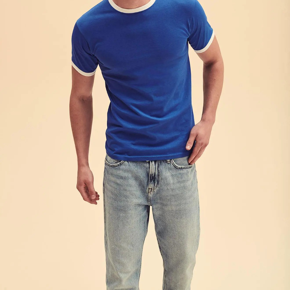T-shirt Bicolore Homme / Unisexe • 160g – Image 12