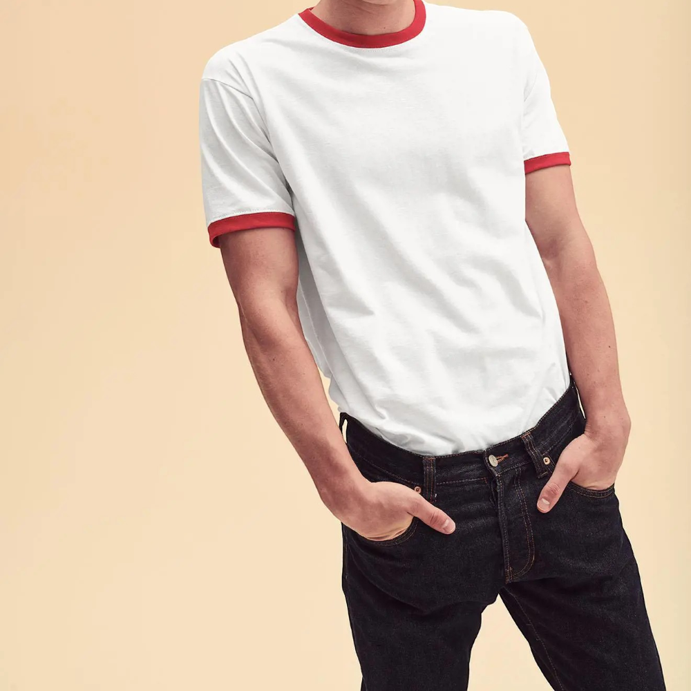 T-shirt Bicolore Homme / Unisexe • 160g – Image 11
